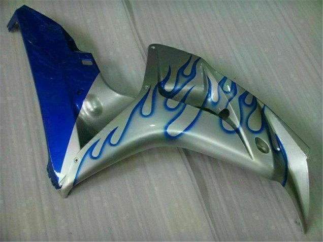CBR 1000 RR 06-07 Motorrad Verkleidungen - Blau Flamme Silber CBR 1000 RR 06-07 Motorrad Verkleidungen - Blau Flamme Silber