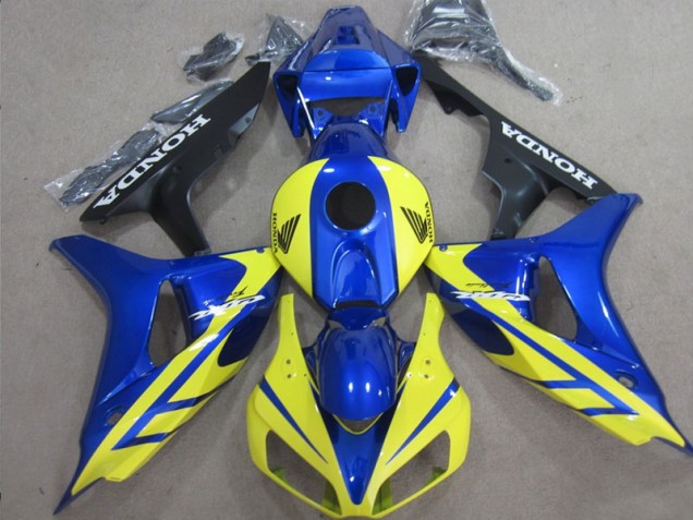 CBR 1000 RR 06-07 Motorrad Verkleidung - Blau Gelb CBR 1000 RR 06-07 Motorrad Verkleidung - Blau Gelb