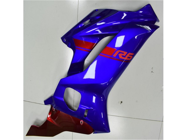 R6 17-23 Motorrad Verkleidungen - Blau Rot R6 17-23 Motorrad Verkleidungen - Blau Rot