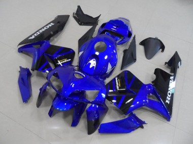 CBR 600 RR 05-06 Motorrad Verkleidung - Blau Schwarz