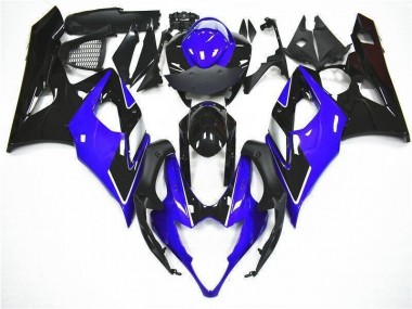 GSXR 1000 K5 05-06 Motorrad Verkleidung - Blau Schwarz