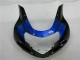 GSXR 600 / 750 K1 K2 K3 01-03 Motorrad Verkleidungen - Blau Schwarz GSXR 600 / 750 K1 K2 K3 01-03 Motorrad Verkleidungen - Blau Schwarz