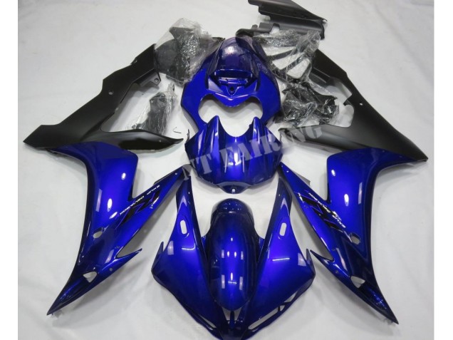 R1 04-06 Motorrad Verkleidungen - Blau Schwarz R1 04-06 Motorrad Verkleidungen - Blau Schwarz