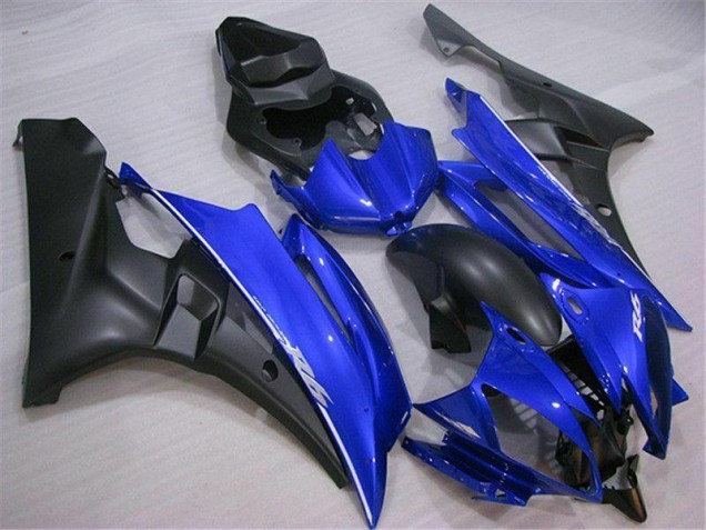 R6 06-07 Motor Verkleidungen - Blau Schwarz R6 06-07 Motor Verkleidungen - Blau Schwarz