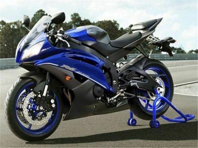 R6 06-07 Motor Verkleidungen - Blau Schwarz R6 06-07 Motor Verkleidungen - Blau Schwarz
