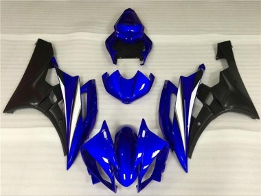 R6 06-07 Motorrad VollVerkleidungen & Plastik - Blau Schwarz