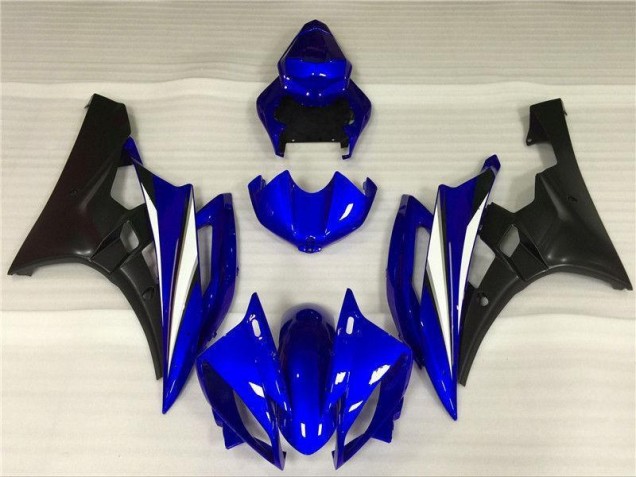 R6 06-07 Motorrad VollVerkleidungen & Plastik - Blau Schwarz R6 06-07 Motorrad VollVerkleidungen & Plastik - Blau Schwarz