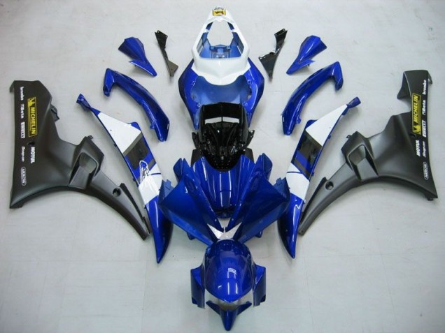 R6 06-07 Motorrad Vollverkleidung - Blau Schwarz R6 06-07 Motorrad Vollverkleidung - Blau Schwarz