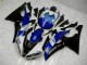 R6 08-16 Motorrad Verkleidung - Blau Schwarz R6 08-16 Motorrad Verkleidung - Blau Schwarz