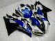 R6 08-16 Motorrad Verkleidung - Blau Schwarz R6 08-16 Motorrad Verkleidung - Blau Schwarz