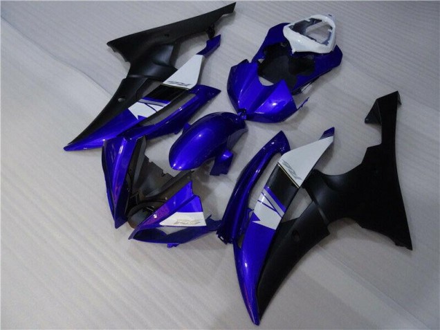 R6 08-16 Motorrad Verkleidungen - Blau Schwarz R6 08-16 Motorrad Verkleidungen - Blau Schwarz