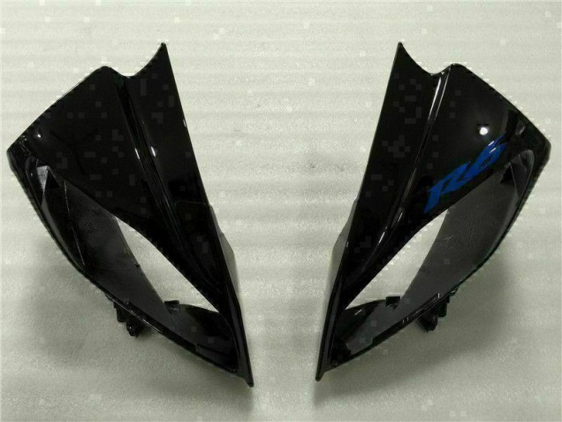 R6 08-16 Motorrad Vollverkleidung - Blau Schwarz R6 08-16 Motorrad Vollverkleidung - Blau Schwarz