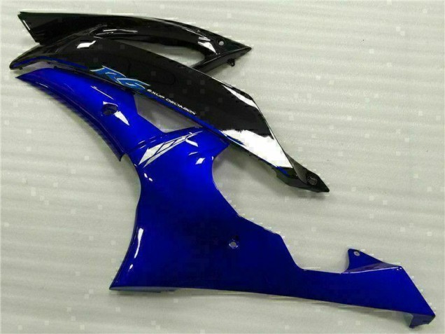 R6 08-16 Motorrad Vollverkleidung - Blau Schwarz R6 08-16 Motorrad Vollverkleidung - Blau Schwarz