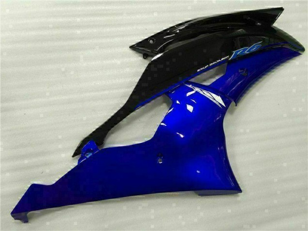 R6 08-16 Motorrad Vollverkleidung - Blau Schwarz R6 08-16 Motorrad Vollverkleidung - Blau Schwarz