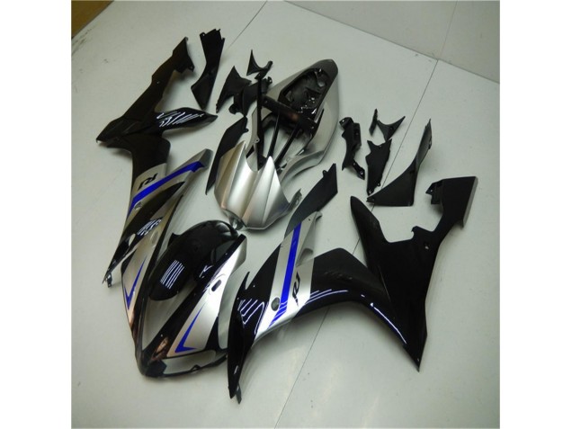 R1 04-06 Motorrad Verkleidungen - Blau Schwarz Silber R1 04-06 Motorrad Verkleidungen - Blau Schwarz Silber