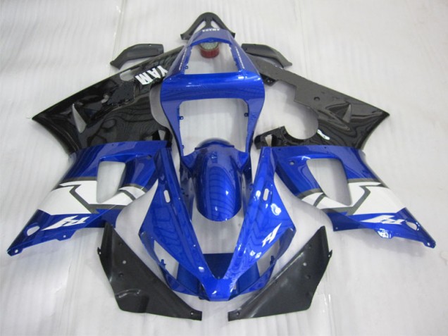 R1 00-01 Motorrad Verkleidung - Blau Schwarz Weiß R1 00-01 Motorrad Verkleidung - Blau Schwarz Weiß
