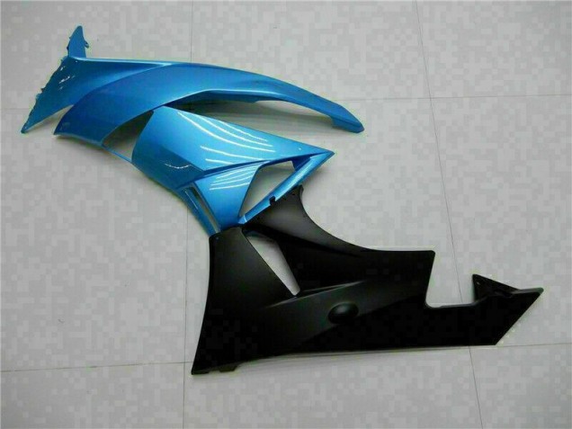 ZX6R 09-12 Motorrad Verkleidungen - Blau Schwarz ZX6R 09-12 Motorrad Verkleidungen - Blau Schwarz