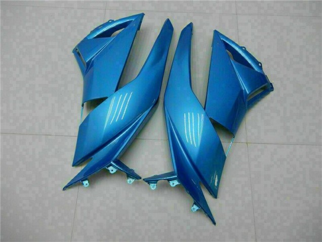 ZX6R 09-12 Motorrad Verkleidungen - Blau Schwarz ZX6R 09-12 Motorrad Verkleidungen - Blau Schwarz