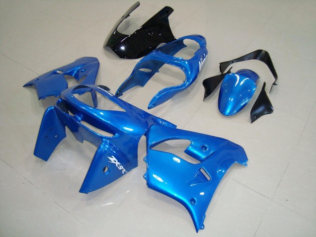 ZX9R 98-99 Motorrad Verkleidungen - Blau Schwarz ZX9R 98-99 Motorrad Verkleidungen - Blau Schwarz