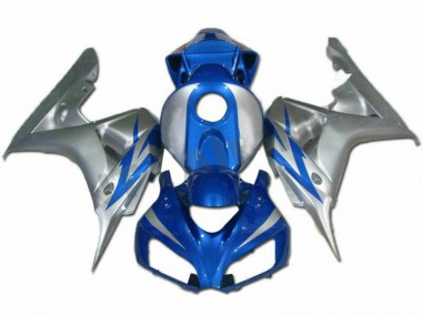 CBR 1000 RR 06-07 Motorrad Verkleidungen - Blau Silber
