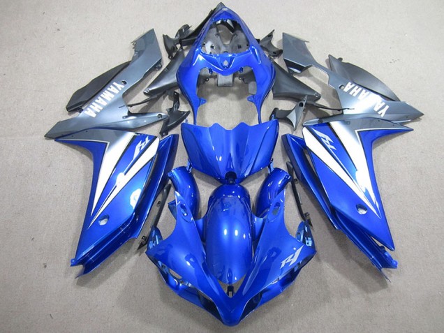 R1 07-08 Motorrad Verkleidungen - Blau Silber R1 07-08 Motorrad Verkleidungen - Blau Silber