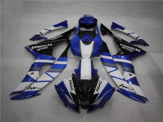 R6 08-16 Motorrad Verkleidungen - Blau Weiß FAAC R6 08-16 Motorrad Verkleidungen - Blau Weiß FAAC