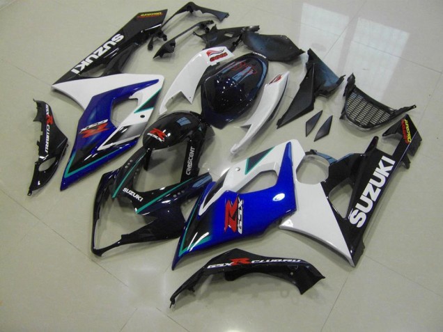 GSXR 1000 K5 05-06 Motorrad Verkleidung - Blau Weiß GSXR 1000 K5 05-06 Motorrad Verkleidung - Blau Weiß