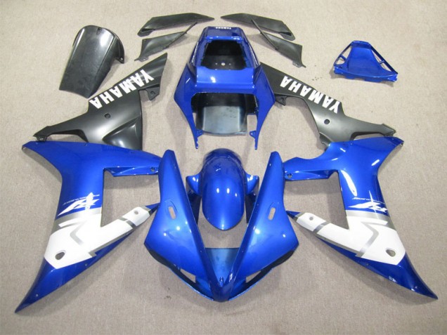 R1 02-03 Motorrad Verkleidungen - Blau Weiß