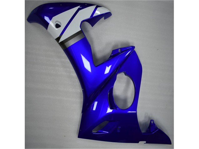 R6 03-05 Motorrad Verkleidung - Blau Weiß R6 03-05 Motorrad Verkleidung - Blau Weiß