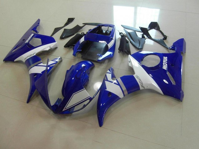 R6 03-05 Motorrad Verkleidungen - Blau Weiß R6 03-05 Motorrad Verkleidungen - Blau Weiß