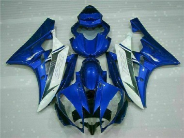 R6 06-07 Motorrad Verkleidungen - Blau Weiß