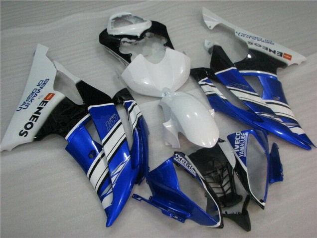 R6 08-16 Motorrad Verkleidungen - Blau Weiß R6 08-16 Motorrad Verkleidungen - Blau Weiß