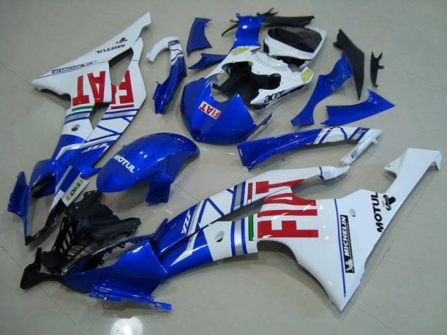 R6 08-16 Motorrad Verkleidungen - Blau Weiß Rot Fiat R6 08-16 Motorrad Verkleidungen - Blau Weiß Rot Fiat