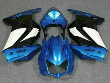 EX250 08-12 Motorrad Verkleidung - Blau Weiß Schwarz Ninja