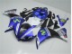 R1 12-14 Motorrad Verkleidungen - Blau Weiß Schwarz R1 12-14 Motorrad Verkleidungen - Blau Weiß Schwarz