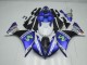 R1 12-14 Motorrad Verkleidungen - Blau Weiß Schwarz R1 12-14 Motorrad Verkleidungen - Blau Weiß Schwarz
