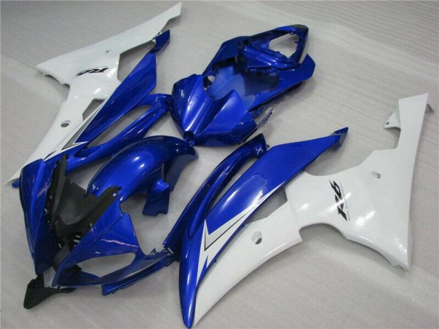 R6 08-16 Motorrad Verkleidungen - Blau Weiß Schwarz R6 08-16 Motorrad Verkleidungen - Blau Weiß Schwarz