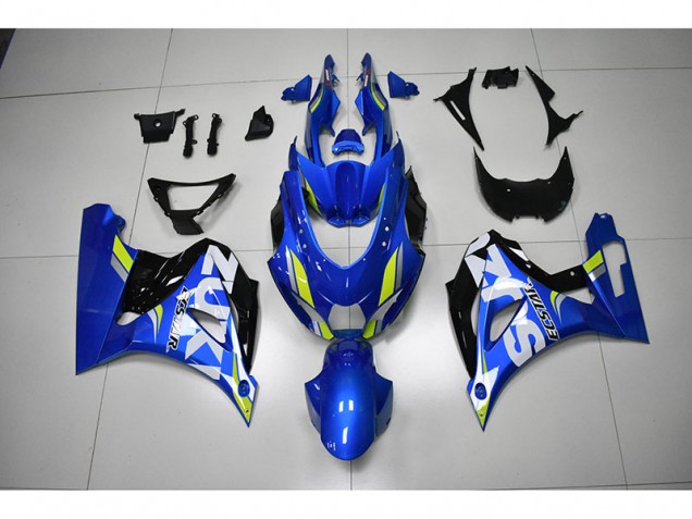 GSXR 1000 17-23 Motorrad Verkleidungen - Blau Weißer Aufkleber GSXR 1000 17-23 Motorrad Verkleidungen - Blau Weißer Aufkleber