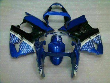 ZX6R 00-02 Motorrad Vollverkleidung - Blau