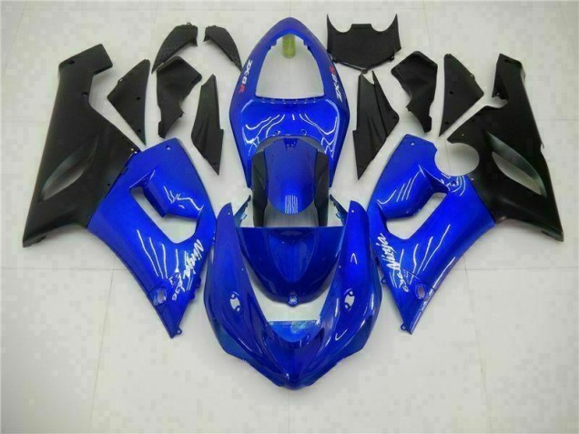ZX6R 05-06 Motorrad Verkleidung - Blau ZX6R 05-06 Motorrad Verkleidung - Blau