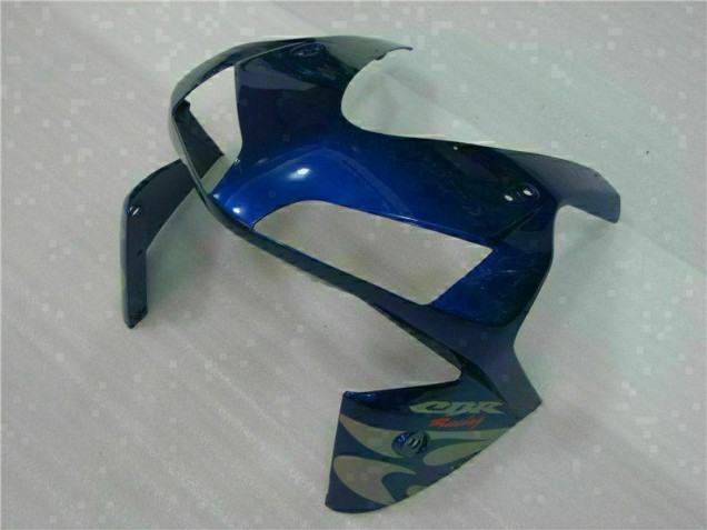 CBR 600 RR 03-04 Motorrad Verkleidungen - Blau mit silberner Flamme CBR 600 RR 03-04 Motorrad Verkleidungen - Blau mit silberner Flamme