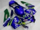 CBR 600 RR 03-04 Motorrad Verkleidungen - BlauGrün Movistar Castrol CBR 600 RR 03-04 Motorrad Verkleidungen - BlauGrün Movistar Castrol