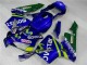 CBR 600 RR 03-04 Motorrad Verkleidungen - BlauGrün Movistar Castrol CBR 600 RR 03-04 Motorrad Verkleidungen - BlauGrün Movistar Castrol