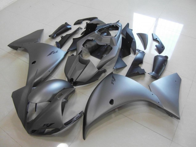 R1 12-14 Motorrad Verkleidungen - Dunkel grau R1 12-14 Motorrad Verkleidungen - Dunkel grau