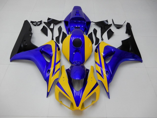 CBR 1000 RR 06-07 Motorrad Verkleidungen - Gelb Blau CBR 1000 RR 06-07 Motorrad Verkleidungen - Gelb Blau