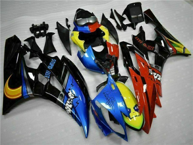 R6 06-07 Motorrad Verkleidungen - Gelb Blau Rot R6 06-07 Motorrad Verkleidungen - Gelb Blau Rot