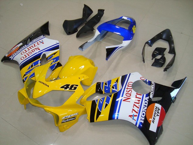 CBR 600 F4i 01-03 Motorrad Verkleidungen - Gelb CBR 600 F4i 01-03 Motorrad Verkleidungen - Gelb