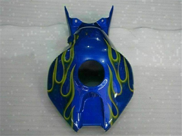 CBR 1000 RR 06-07 Motorrad Verkleidungen - Gelb Flamme Blau CBR 1000 RR 06-07 Motorrad Verkleidungen - Gelb Flamme Blau