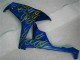 CBR 1000 RR 06-07 Motorrad Verkleidungen - Gelb Flamme Blau CBR 1000 RR 06-07 Motorrad Verkleidungen - Gelb Flamme Blau