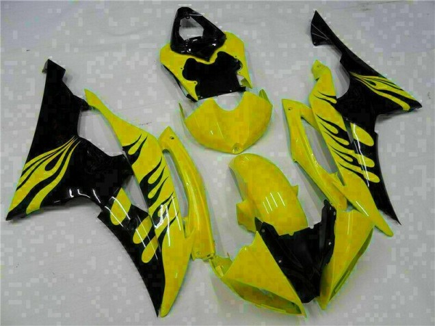 R6 08-16 Motorrad Verkleidungen - Gelb R6 08-16 Motorrad Verkleidungen - Gelb